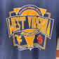 Vintage West Virginia Mountaineers Fiesta Bowl Shirt 1989 Size Medium
